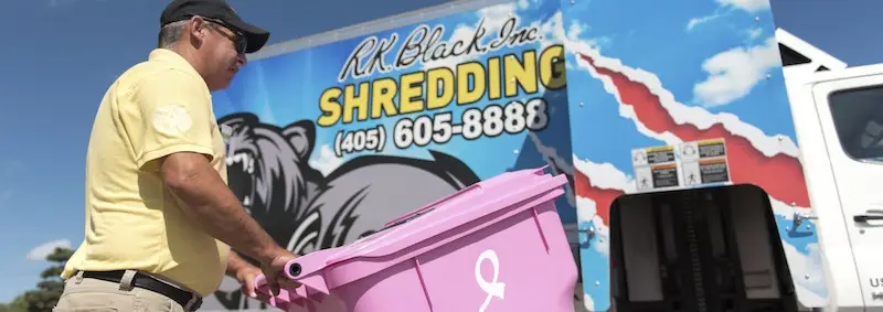 Shred your documents and fight breast cancer